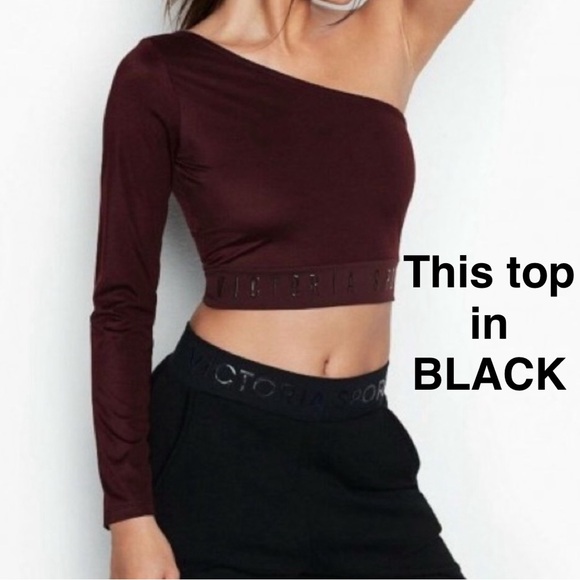 Victoria’s Secret Sport One Sleeved Crop - Picture 1 of 6